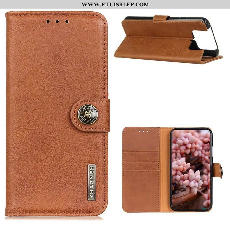 Etui Folio do Asus Zenfone 7 / 7 Pro Imitacja Skóry Khazneh